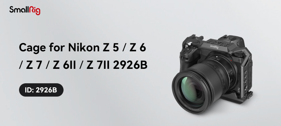 КЛЕТКА SMALLRIG 2926B ДЛЯ КАМЕР NIKON Z 5, Z 6, Z 7, Z 6II, Z 7II